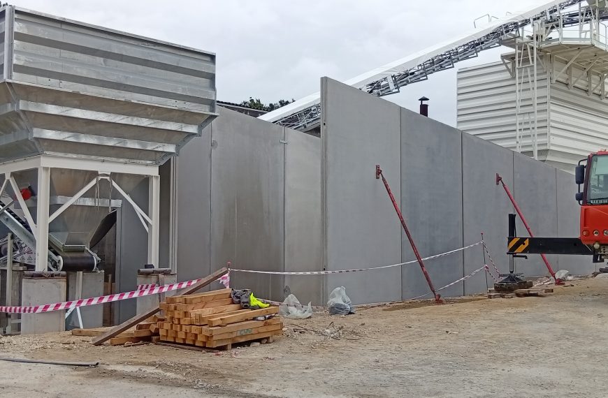 Modernización de tolvas de descarga para Áridos Molins